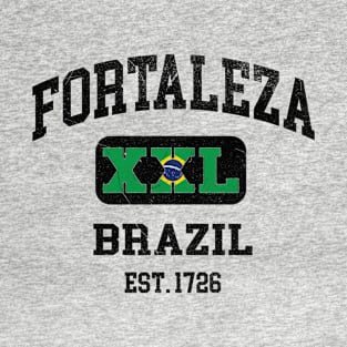 Fortaleza, Brazil - XXL Athletic design T-Shirt